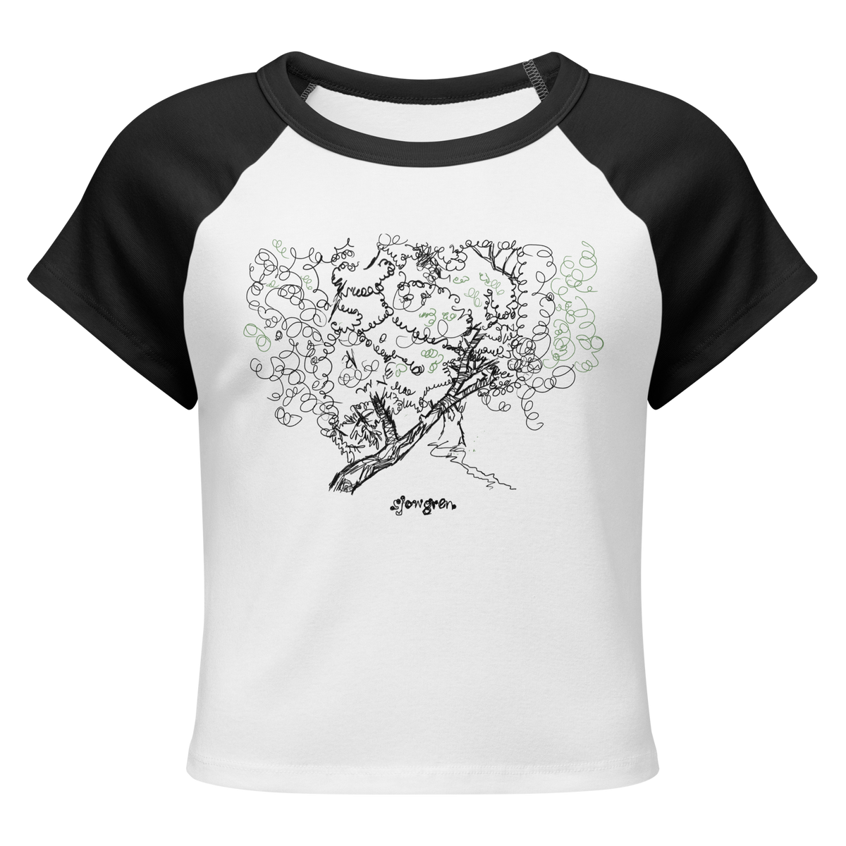 SJOWGREN TREE BABY TEE